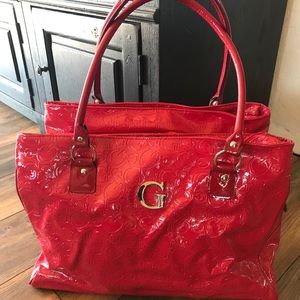 Red Guess Bag